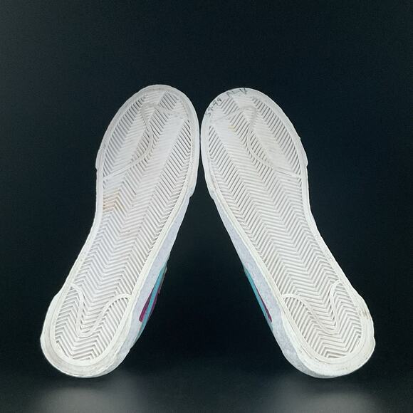 Men’s 6.5 Women’s 8 Nike Blazer Low Sacai Kaws Purple Dusk Casual Sneakers Shoes - Picture 4 of 9